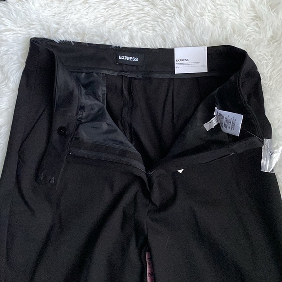 Express Flare super high-rise dress pants. Black. 12 R. NWT. - Picture 3 of 6